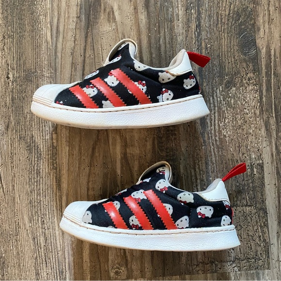 Adidas Hello Kitty Superstar 360 Shoes-Toddler (GY9214) SST360I 7K - Picture 7 of 11
